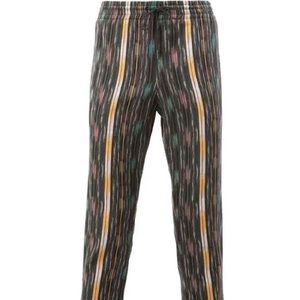 SAINT LAURENT Multicolor Striped Ikat Trousers